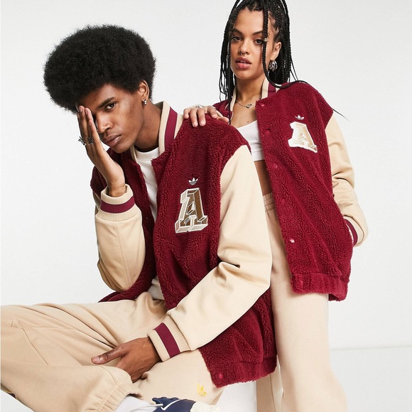 Adidas Men’s Varsity Letterman Jacket - Picture 8 of 8